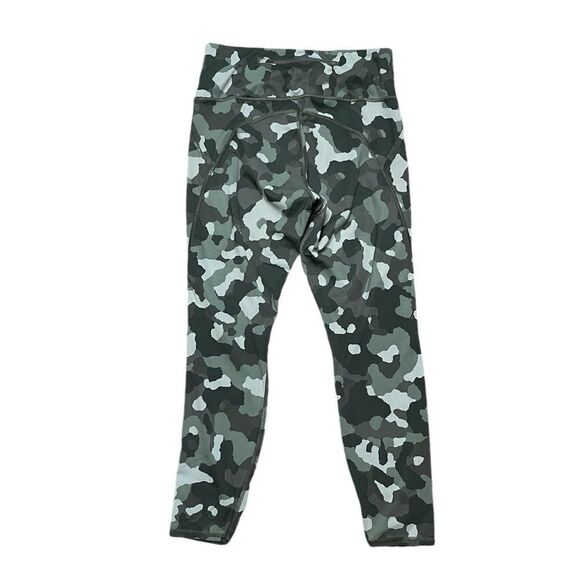 ATHLETA Lightning Camo 7/8 Tight Green Camo Size Medium - Picture 4 of 9